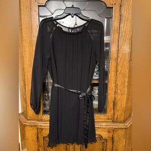 Aidan Elegant Black Dress Size 8
